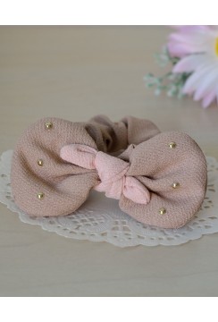 Studded Bowie Scrunchie