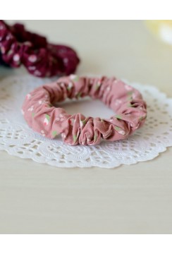 Little Posies Mini Scrunchie in Pink
